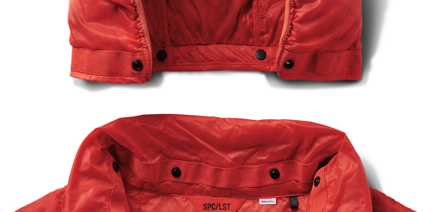 Packable & detachable Hood